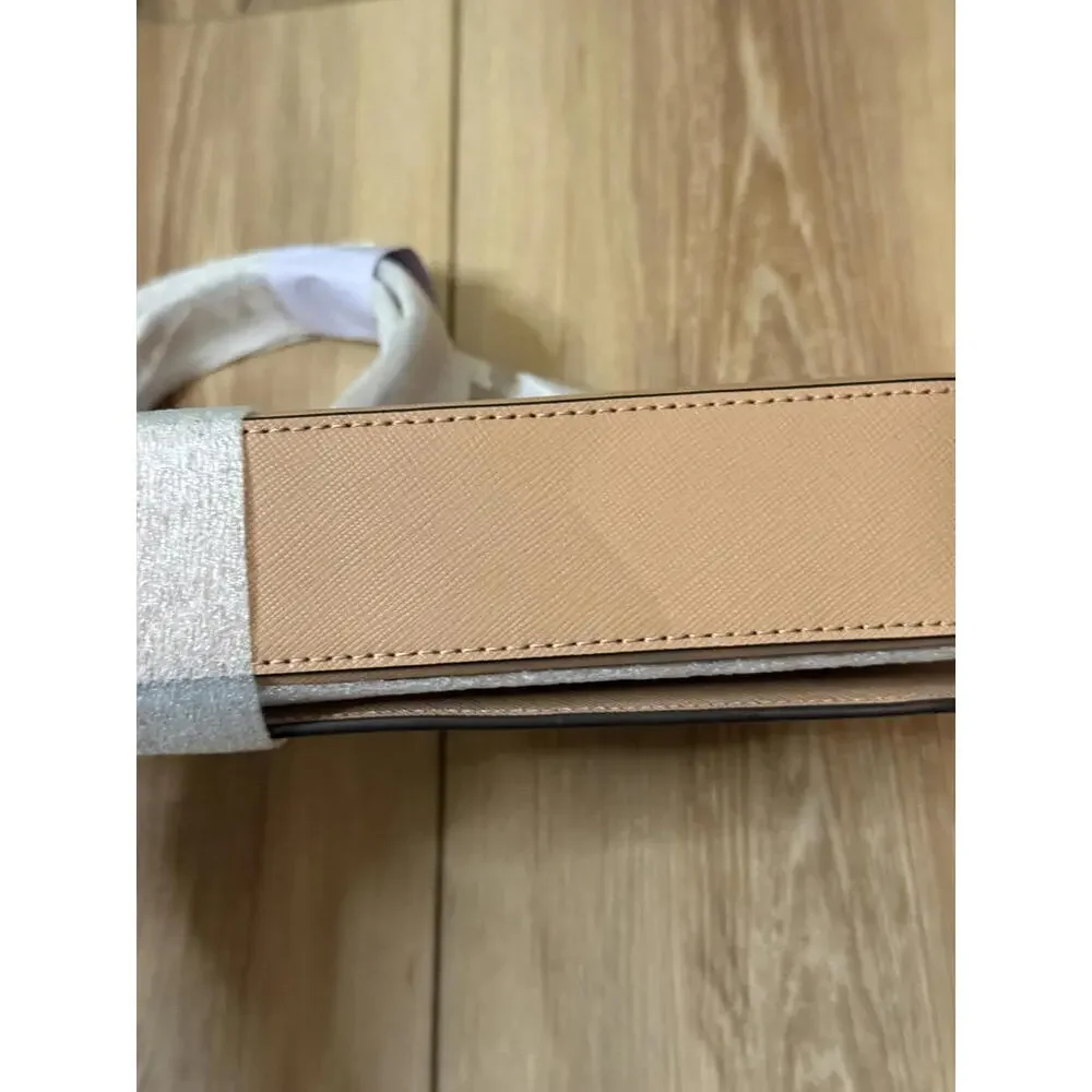 NWT! Kate Spade New York Staci Saffiano Leather Shoulder Bag in Light Fawn - Picture 7 of 7